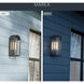 Marea 1 Light 17 inch Textured Black Outdoor Wall Light