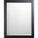 Independence 30 X 24 inch Black Wall Mirror