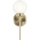 Benno 1 Light 5.25 inch Champagne Bronze Wall Sconce Wall Light