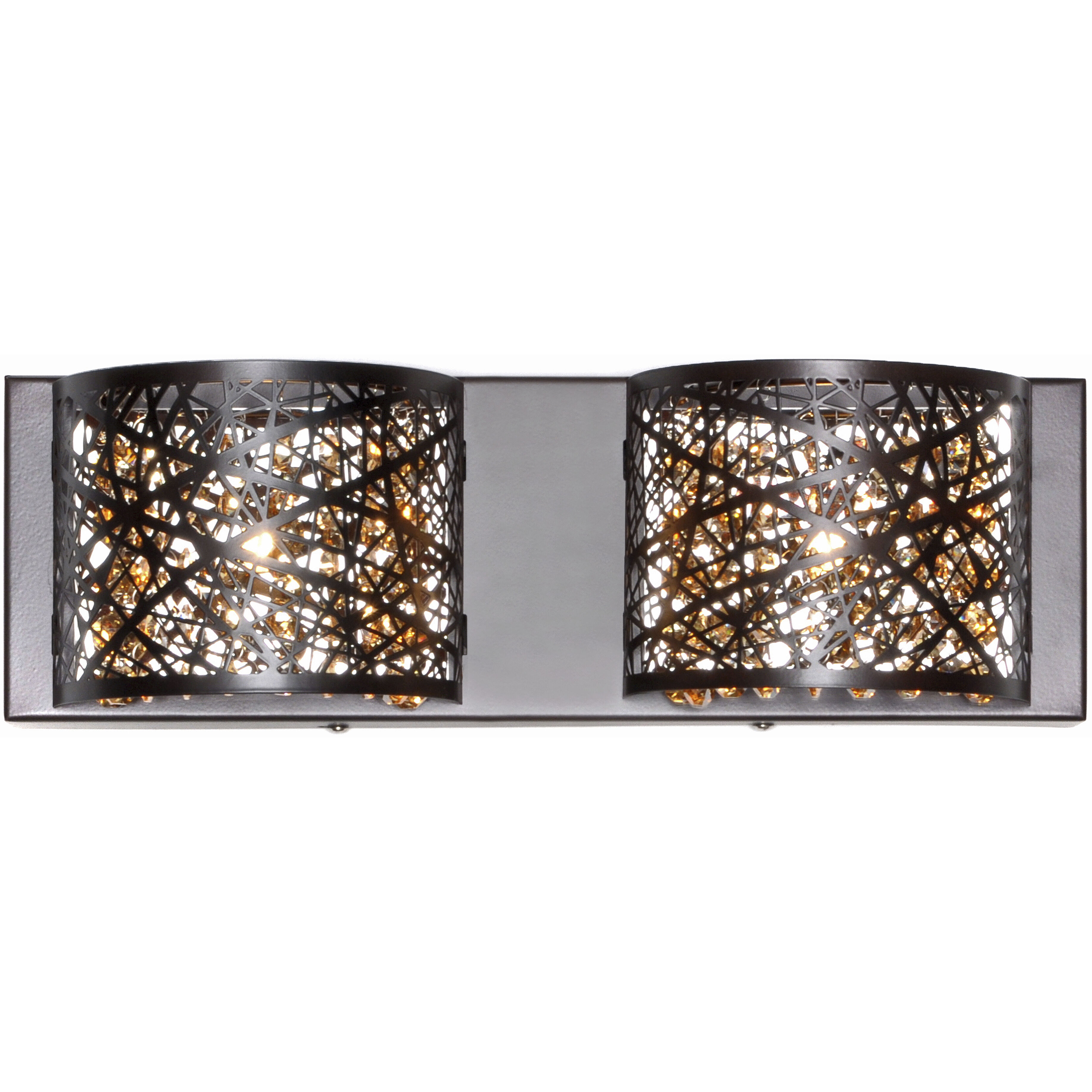 Troy 2 Light 15.75 inch Bronze Bath Vanity Light Wall Light