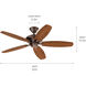 Renew Es 52 inch Oil Brushed Bronze with Walnut Blades Ceiling Fan