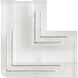 COB Tunable Clear 0.75 inch Tape to Tape Connector, 90 Degree