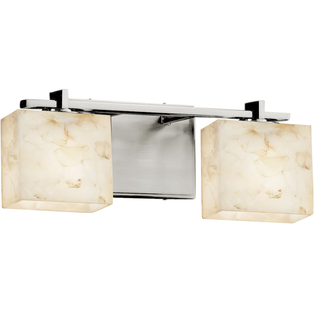 Alabaster Rocks 2 Light 15.50 inch Bathroom Vanity Light
