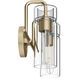 Niccol 2 Light 14 inch Champagne Bronze Vanity Light Wall Light