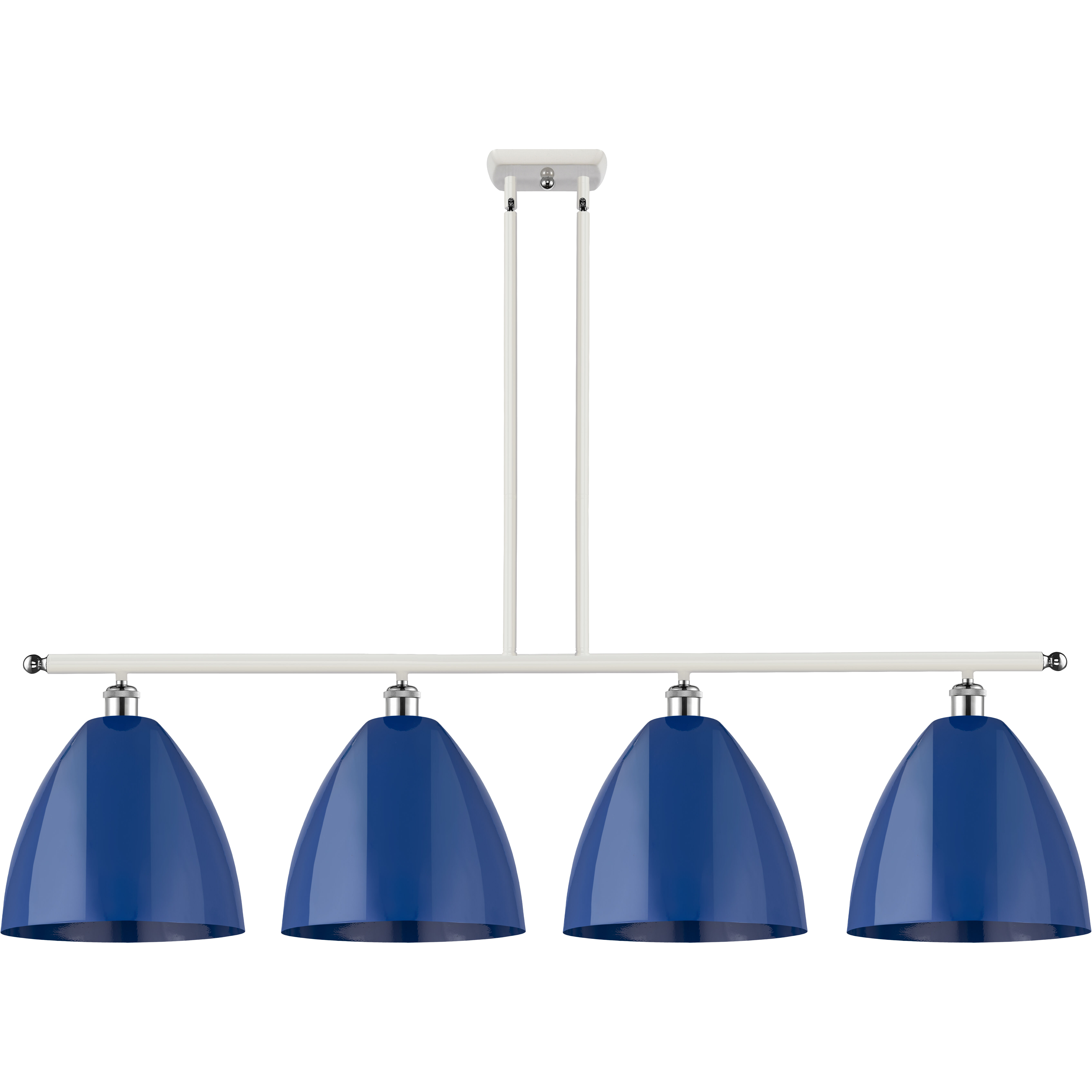 Ballston Plymouth Dome 4 Light 50.25 inch Island Light