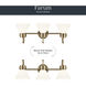 Farum LED 26 inch Champagne Bronze Bathroom Vanity Light Wall Light