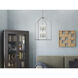 Madden 8 Light 20 inch Brushed Nickel Large Foyer Pendant Ceiling Light