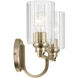 Gioe 2 Light 14.25 inch Champagne Bronze Vanity Light Wall Light