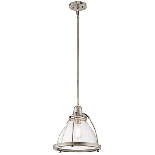 Silberne 1 Light 13 inch Classic Pewter Pendant Ceiling Light