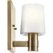 Adani 1 Light 5 inch Champagne Bronze Wall Sconce Wall Light