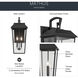 Mathus 2 Light 24.25 inch Black Textured Outdoor Wall, Large