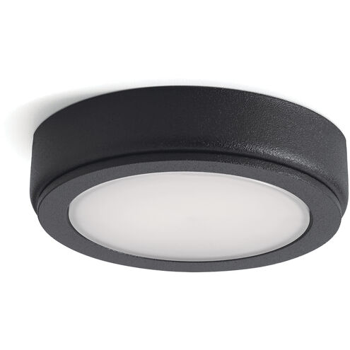 6D Series 24V LED Disc Textured Black LED Discs/Pucks