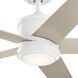 Brahm 56 inch Matte White Ceiling Fan 