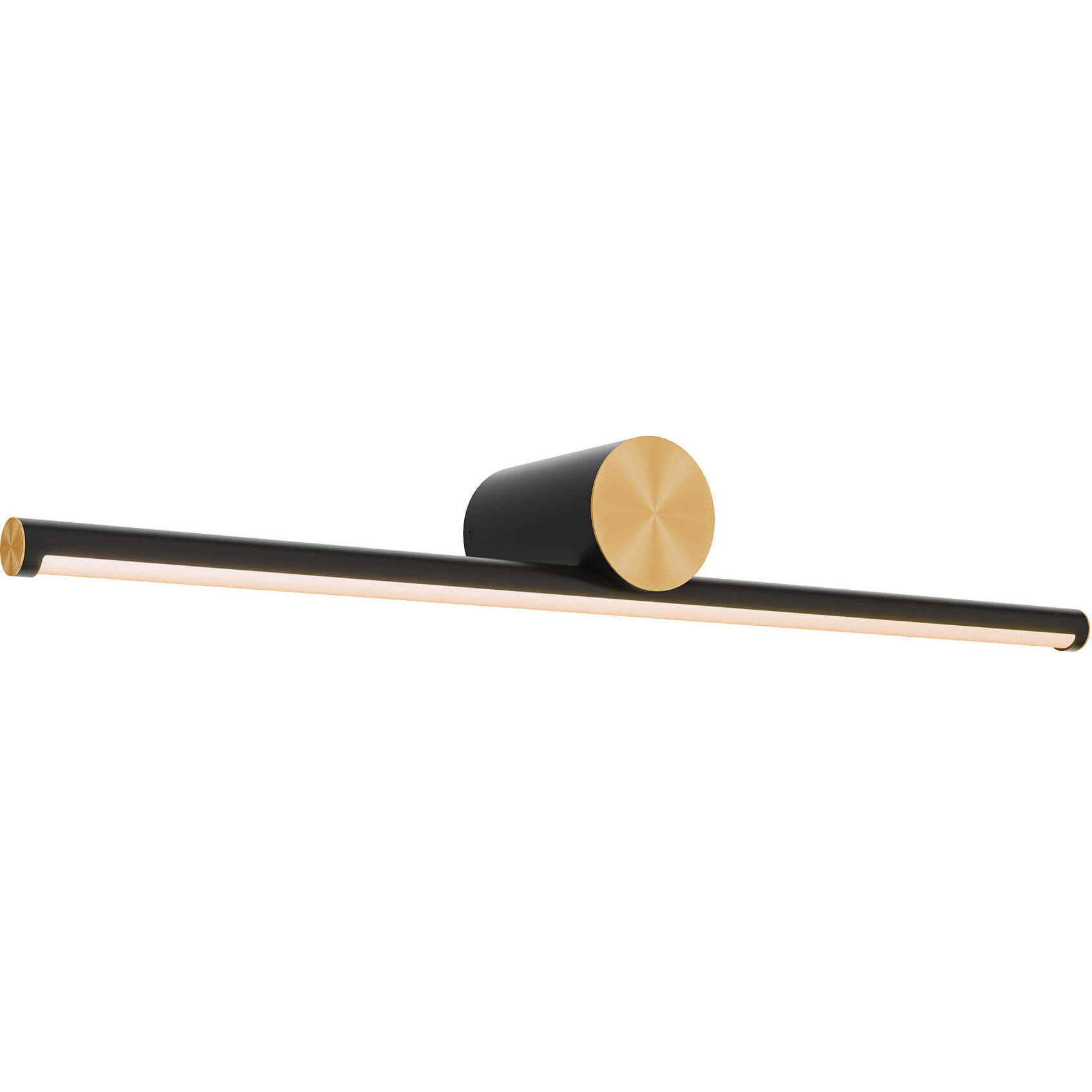 Balance 1 Light 36 inch Black and Gold Wall Vanity Light Wall Light