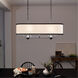 Homestead Heddle 8 Light 13 inch Textured Black Chandelier Ceiling Light, Heddle
