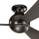 Sola 54 inch Olde Bronze with Brown Blades Ceiling Fan