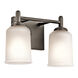 Shailene 2 Light 13 inch Olde Bronze Wall Mt Bath 2 Arm Wall Light
