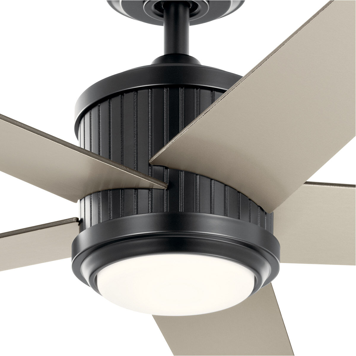 Brahm 56 inch Satin Black Ceiling Fan