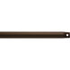 Independence Tannery Bronze Powder Coat Fan Down Rod, 36 inch