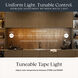 6T Series COB Tunable White 2700 - 6500K 192 inch Tape Light, High