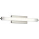 Independence LED 26 inch Brushed Nickel Linear Bath Large Wall Light, Large