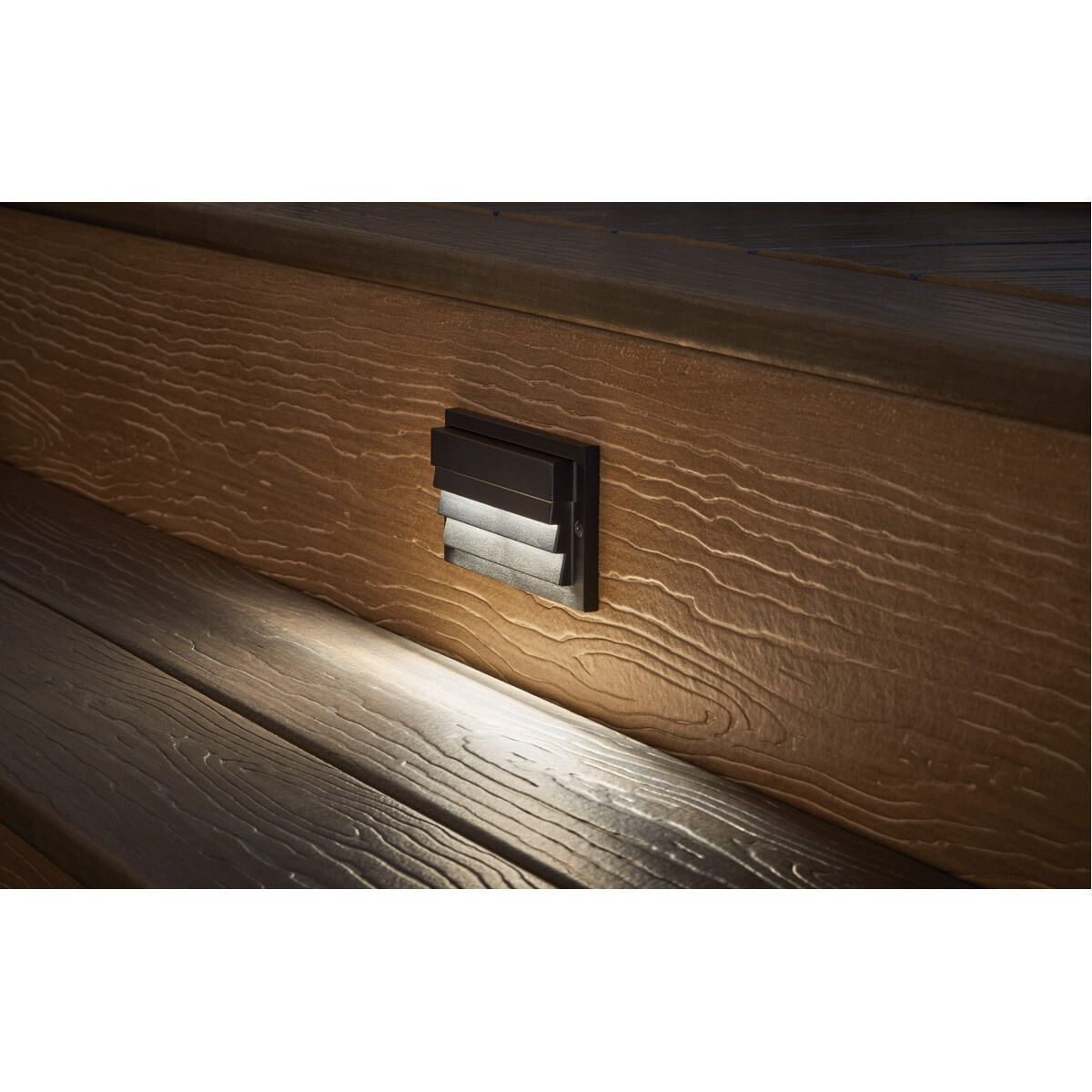 Landscape LED 12 Centennial Brass Landscape 12V LED Step Light