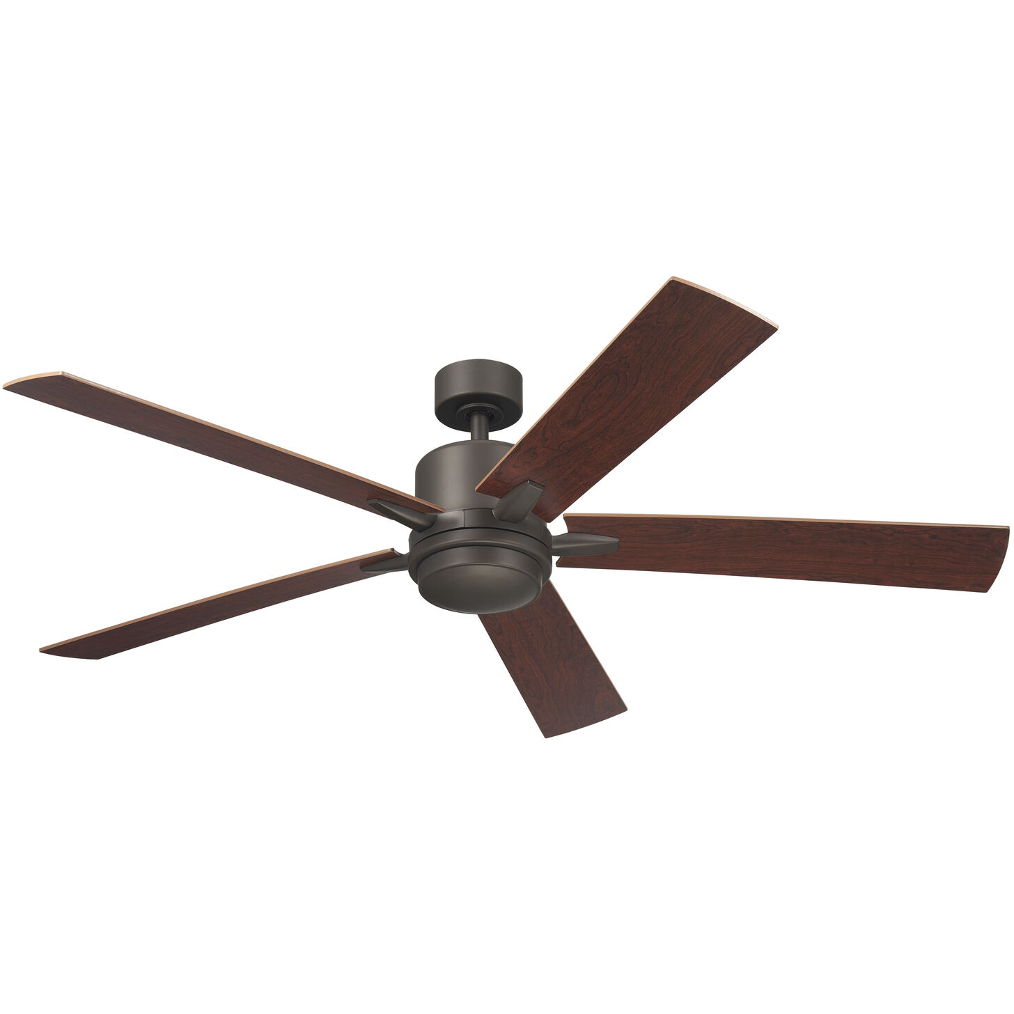 Lucian 60 inch Olde Bronze with Walnut/Cherry Blades Ceiling Fan