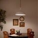 Homestead Fira 1 Light 18 inch White Pendant Ceiling Light, Fira