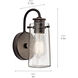 Braelyn 1 Light 5 inch Olde Bronze Wall Bracket Wall Light
