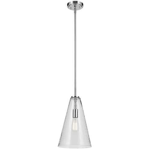 Everly 1 Light Chrome Pendant Ceiling Light