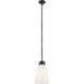 Marsailli 1 Light Black Pendant Ceiling Light, Medium