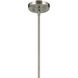 Avery 1 Light Brushed Nickel Pendant Ceiling Light