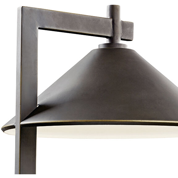 Ripley 1 Light 16 inch Olde Bronze Outdoor Post Lantern