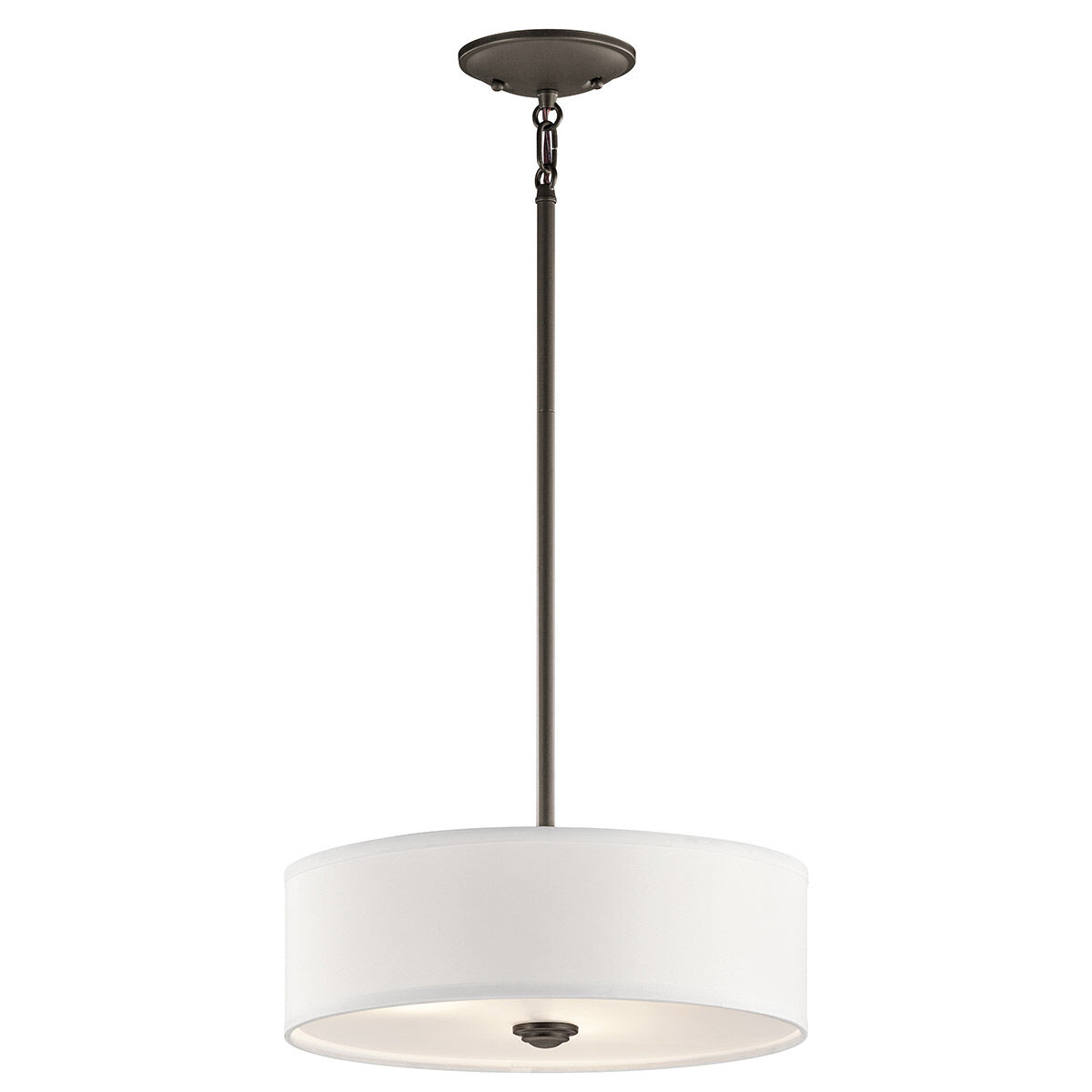 Shailene 3 Light 14 inch Olde Bronze Semi Flush Light Ceiling Light