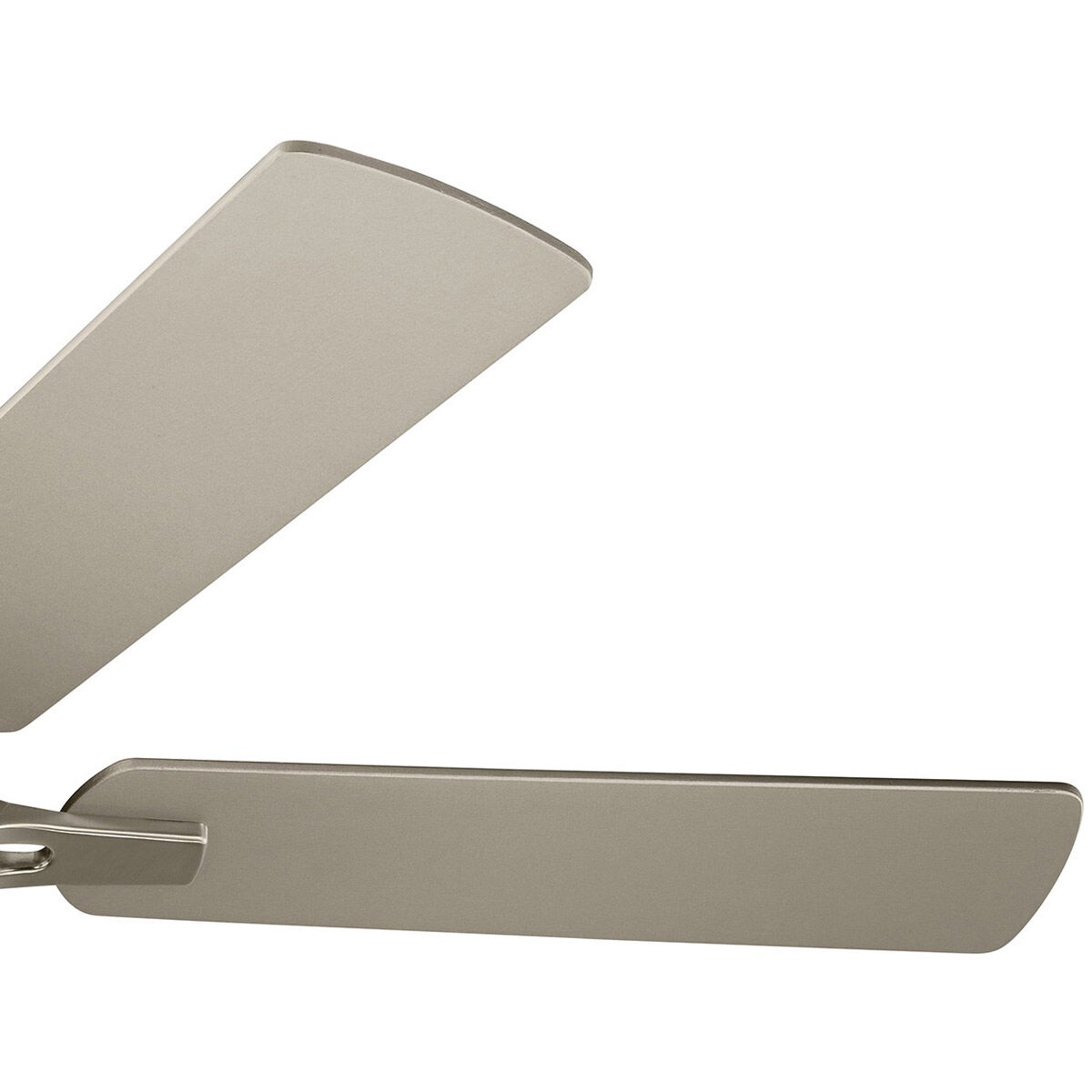 Arvada 44 inch Brushed Stainless Steel with Mk Silver Blades Ceiling Fan