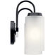 Kennewick 2 Light 13.25 inch Black Bath Vanity Light Wall Light