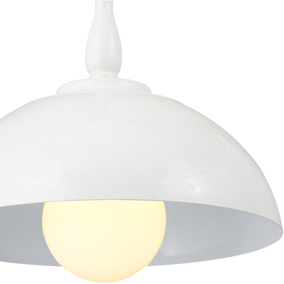 Homestead Fira 1 Light 14 inch White Pendant Ceiling Light, Fira