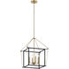 Eisley 4 Light 16 inch Champagne Bronze Foyer Pendant Ceiling Light