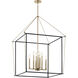 Eisley 8 Light 28.25 inch Champagne Bronze Foyer Pendant Ceiling Light