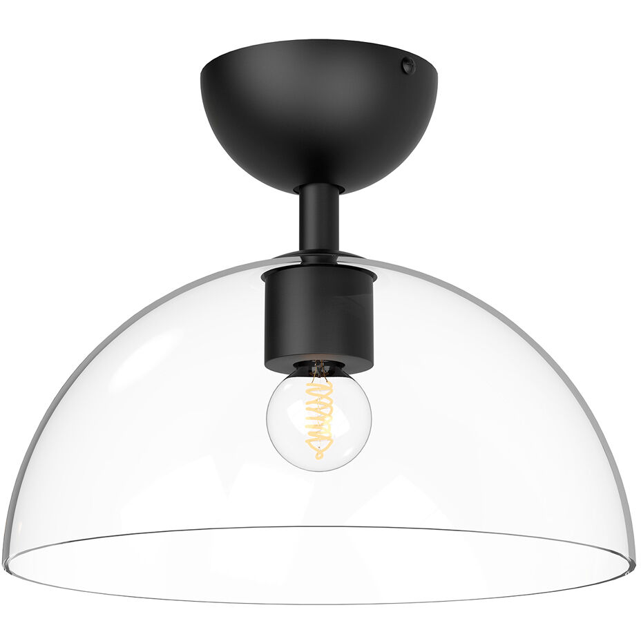 Alora Mood Jude 1 Light 12.00 inch Semi-Flush Mount