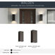 Walden LED 12 inch Architectural Bronze Outdoor Wall, Medium
