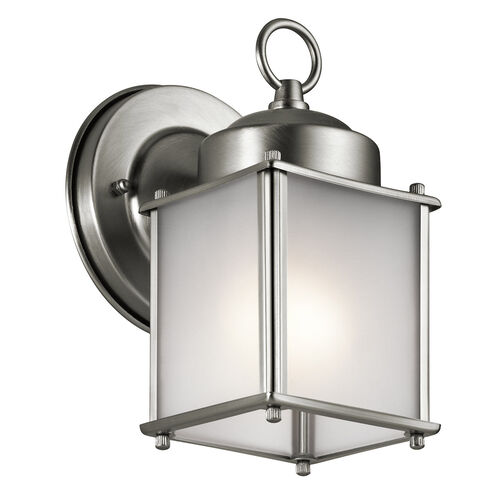 Kichler 9611SS Independence 1 Light 8 inch Stainless Steel Outdoor Wall ...
