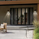 Branner 1 Light 14 inch Textured Black Outdoor Wall Light