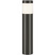 Independence 12 AC/DC 2.75 watt Textured Architectural Bronze Round Bollard in 2700K