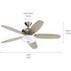 Renew Select 52 inch Brushed Stainless Steel with Silver Blades Ceiling Fan