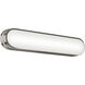 Daines LED 24.75 inch Polished Nickel Bath Bar Wall Light