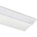 4U Series LED 120 LED Integrated 22 inch Textured White LED Under Cabinet