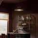 Tenon LED Black Pendant Ceiling Light