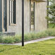 Accessory 84 inch Black Post