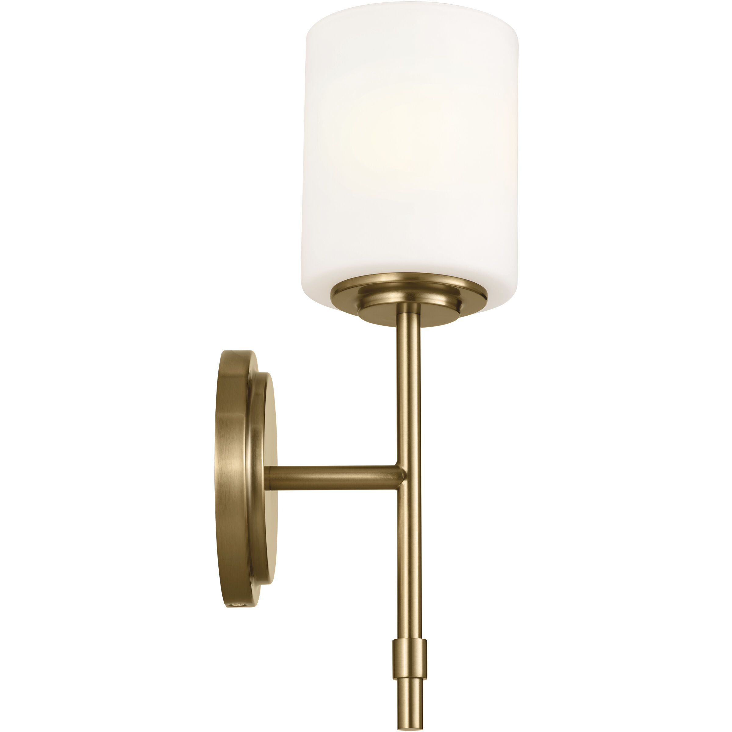Ali Wall Sconce Wall Light in Brushed Natural Brass